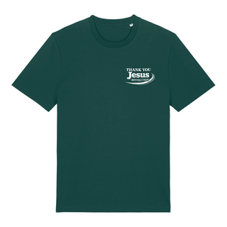 Thank you Jesus T-Shirt kleiner Front- & Backprint