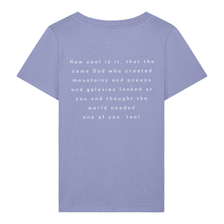 How cool Frauen Shirt BackPrint Detailansicht, Mountain Movers christliche Streetwear