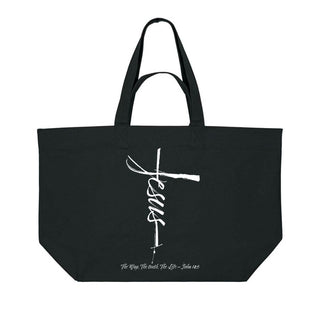 Jesus Cross Shopping Bag