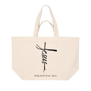 Jesus Cross Shopping Bag