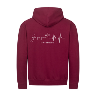 Wat een coole hoodie met rits