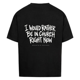 Schwarz – Oversize Shirt