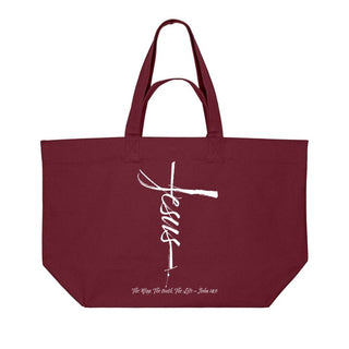 Jesus Cross Shopping Bag