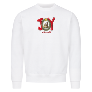 Joy to the world red Christmas Sweatshirt