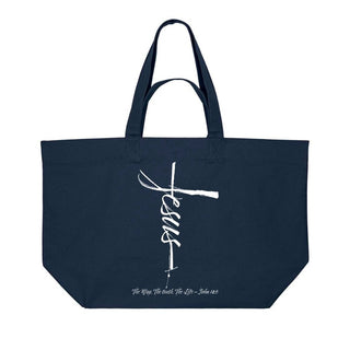 Jesus Cross Shopping Bag