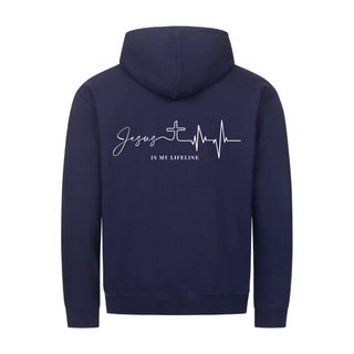 Wat een coole hoodie met rits
