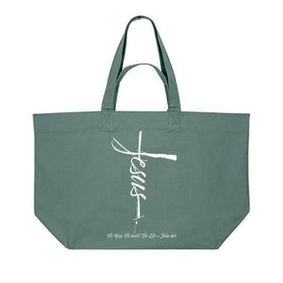 Jesus Cross Shopping Bag