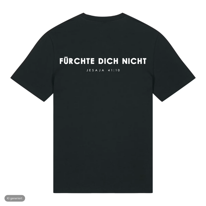 Fürchte dich nicht T-Shirt Front & Backprint