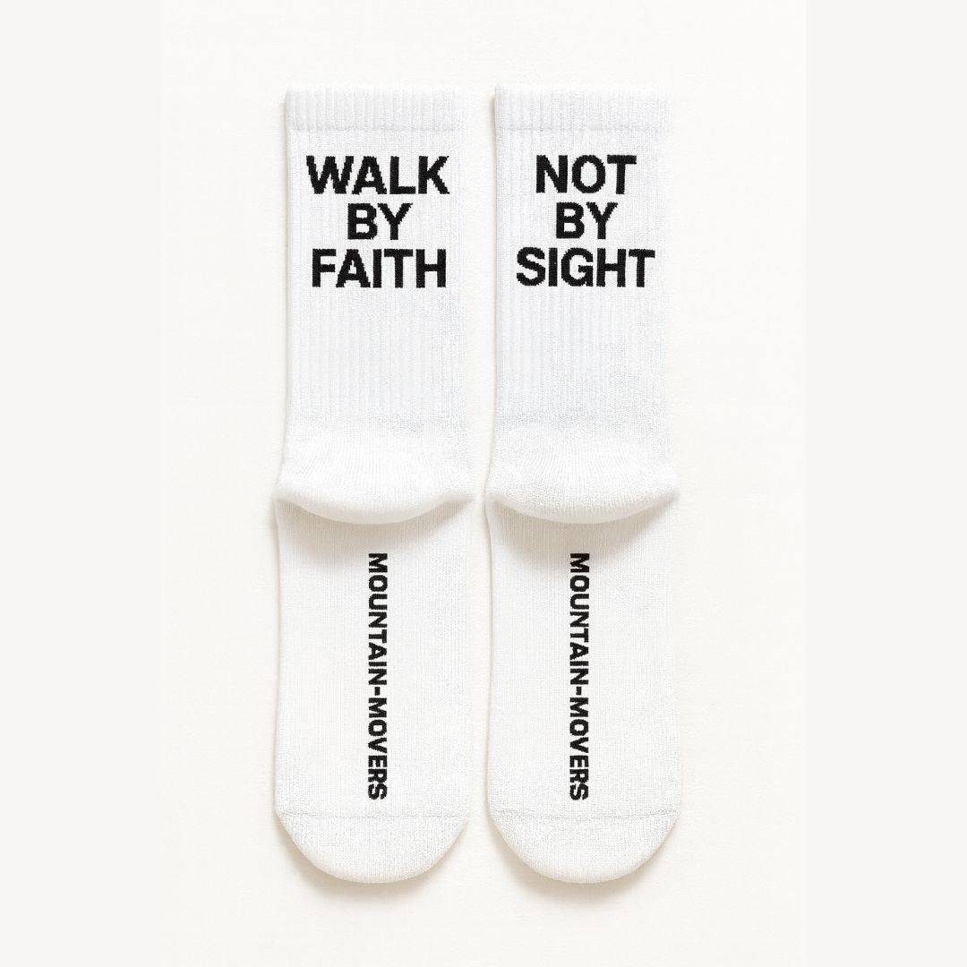 Walk by Faith Socken
