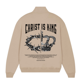 Christ is King Half Zip Sweater