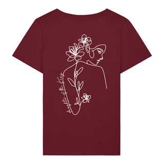 Daughter of the King Frauen T-Shirt Back Detailansicht, Mountain Movers christliche Streetwear