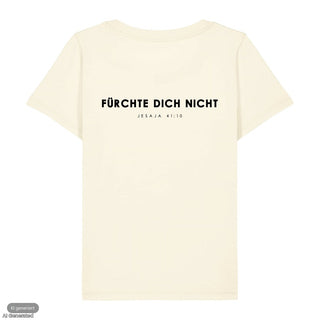 Fürchte dich nicht Frauenshirt, Beige, Rückseite