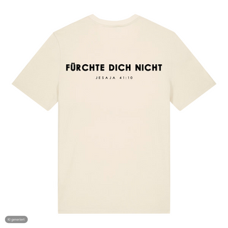 Fürchte dich nicht T-Shirt, Beige, Rückseite