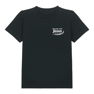 Jesus Cross Kids T-Shirt Backprint
