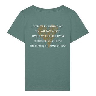 Dear Person Herz Frauen T-Shirt BackPrint