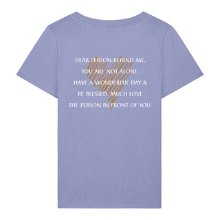 Dear Person Herz Frauen T-Shirt BackPrint