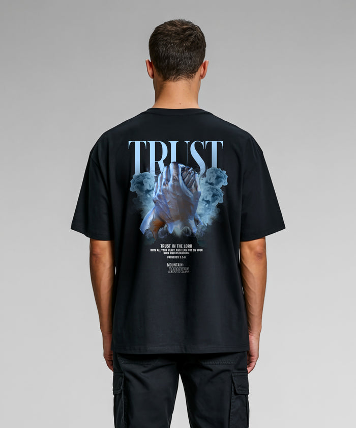 Trust streetwear oversized T-shirt