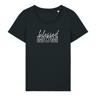 Blessed Mom Shirt für Frauen Vorderansicht, Mountain Movers DACH