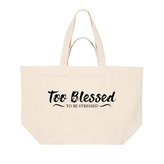 Too Blessed Shopping Bag