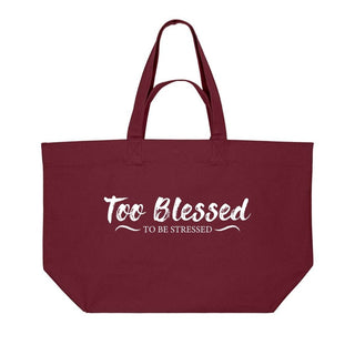 Too Blessed Shopping Bag