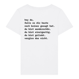 Keiner gesagt FRAUEN T-SHIRT Back-Print, christliche Streetwear von Mountain Movers