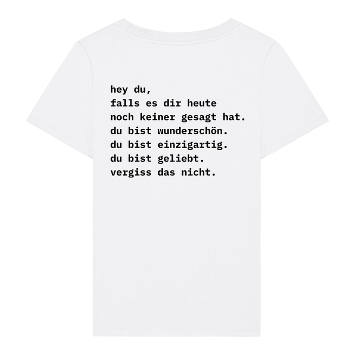 Niemand zei DAMES T-SHIRT
