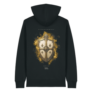 Our Help And Our Shield Psalm 33:20 Zipper Hoodie Front & Backprint