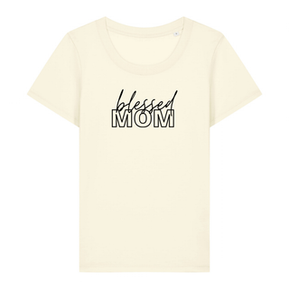 Blessed Mom Shirt Frauen Rückansicht, Mountain Movers