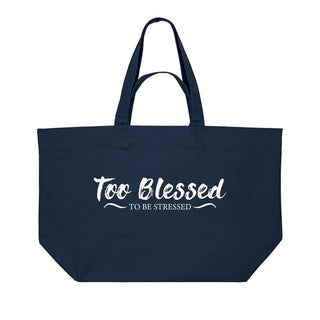 Too Blessed Shopping Bag