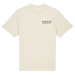 He Died for Me Oversized Shirt
