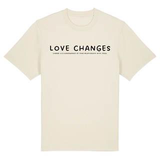 Jesus love changes Premium Oversized Shirt