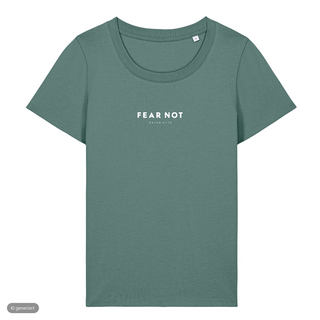 Fear Not Typo Frauenshirt, Green Bay, Vorderseite