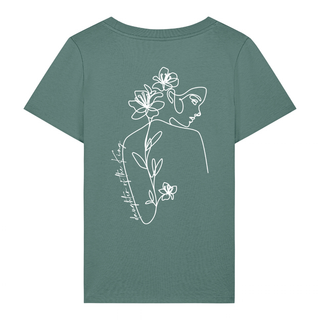Daughter of the King Frauen T-Shirt Back Detailansicht, Mountain Movers christliche Streetwear