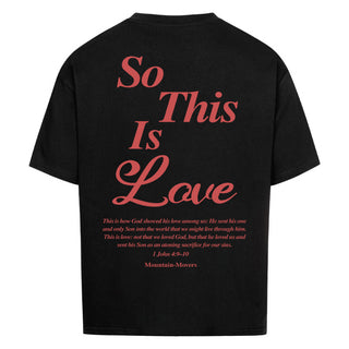So this is Love Oversized Shirt BackPrint