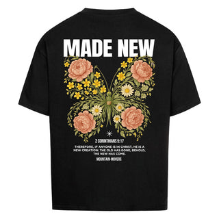 Made New Flower Oversized Shirt BackPrint