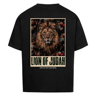 Lion of Judah Retro Oversized Shirt BackPrint