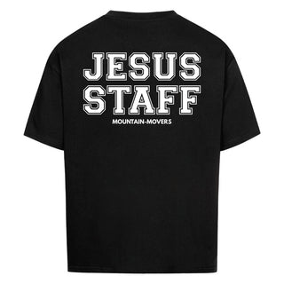 Jesus Staff Oversized Shirt BackPrint