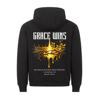 Grace win Hoodie BackPrint