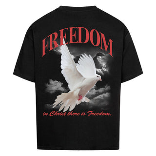 Freedom in Christ Oversized Shirt BackPrint