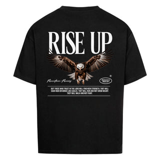 Rise up oversize shirt back print