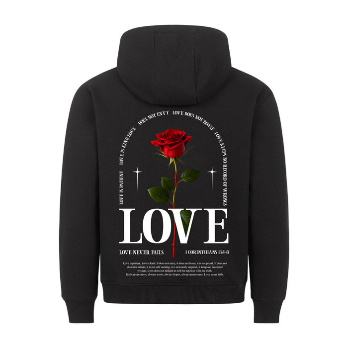 TROUWE HOODIE Rugprint