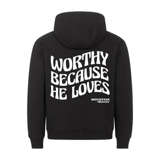 WORTHY Hoodie BackPrint