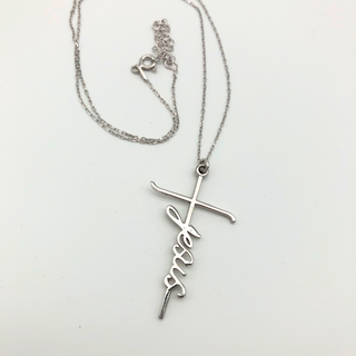 Jesus Cross Kette - 925 Sterling Silber