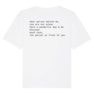 Dear Person Premium Oversized T-Shirt BackPrint Spring Sale