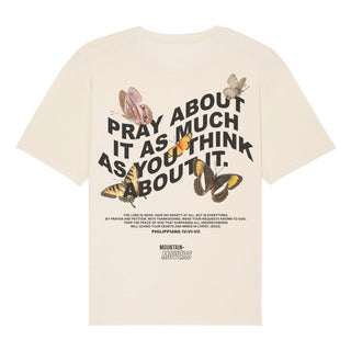 Pray about it Oversized T-Shirt BackPrint Spring Sale