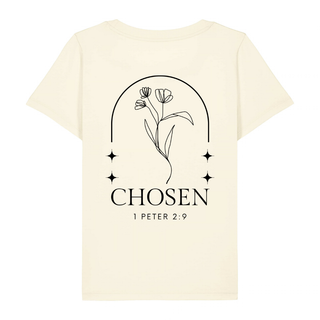 Chosen Flower Frauen T-Shirt BackPrint