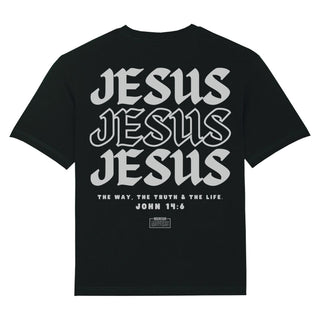 Jesus (John 14:6) Oversized T-Shirt BackPrint Spring Sale