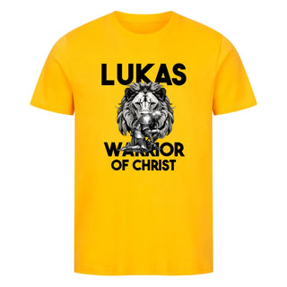 Warrior of Christ Shirt Personalizable