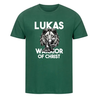 Warrior of Christ Shirt Personalizable