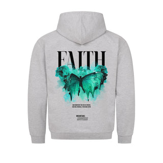 Faith streetwear hoodie met rugprint